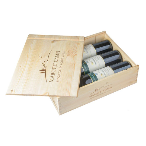 Verdicchio dei Castelli di Jesi Classico Riserva DOCG “Salmariano” 2021 - Marotti Campi (cassetta di legno - 3 bottiglie)