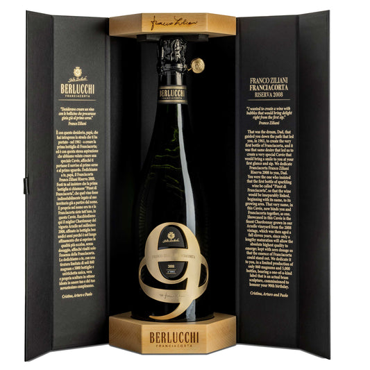 Franciacorta Extra Brut Riserva DOCG "Franco Ziliani" 2008 - Berlucchi (astucciato)