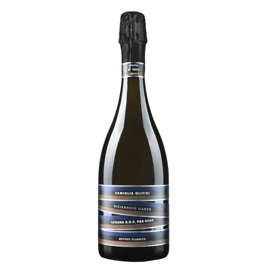 Lugana Pas Dosé Metodo Classico DOC "Diciannove Marzo" 2018 - Olivini