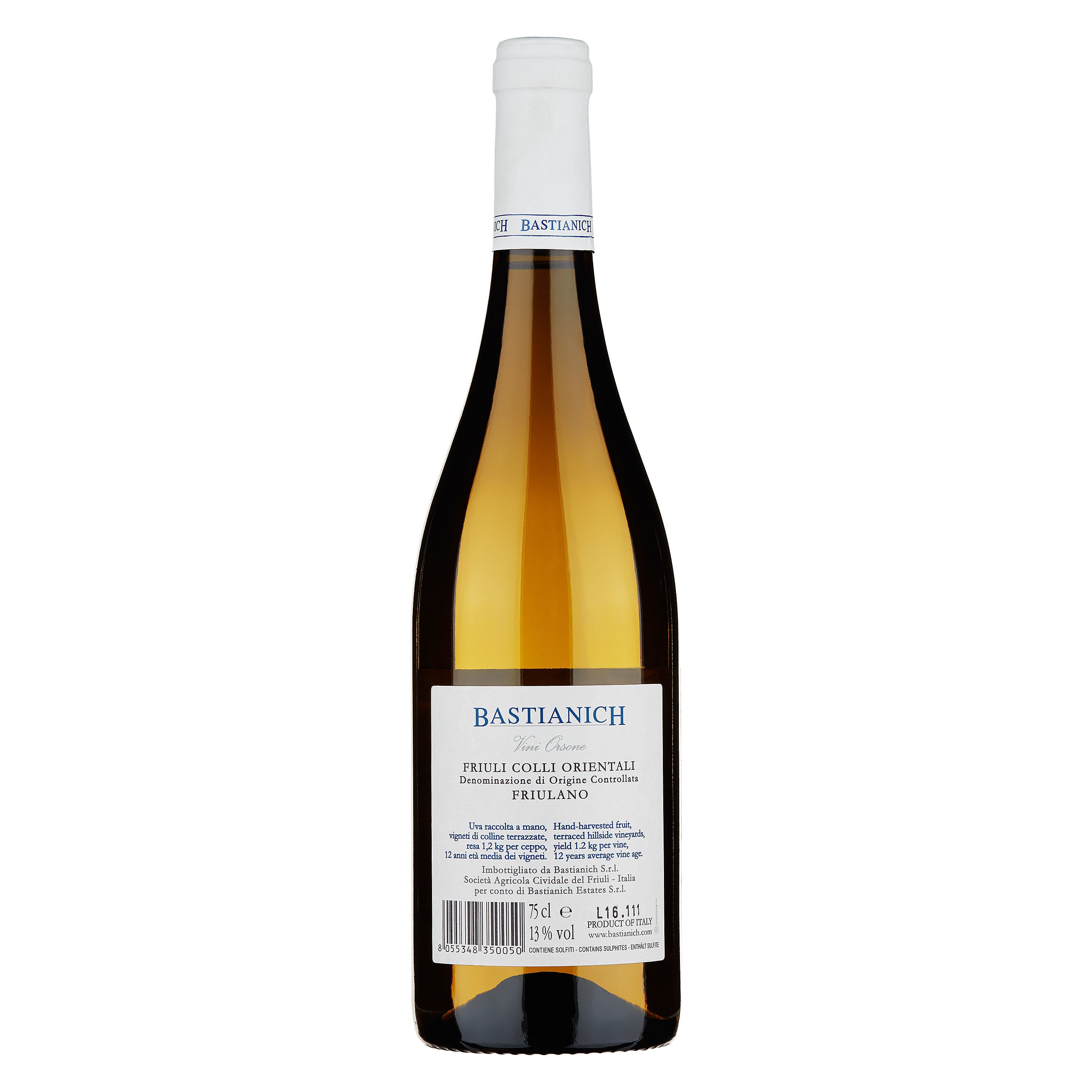 Friuli Colli Orientali DOC Friulano 2024 - Bastianich