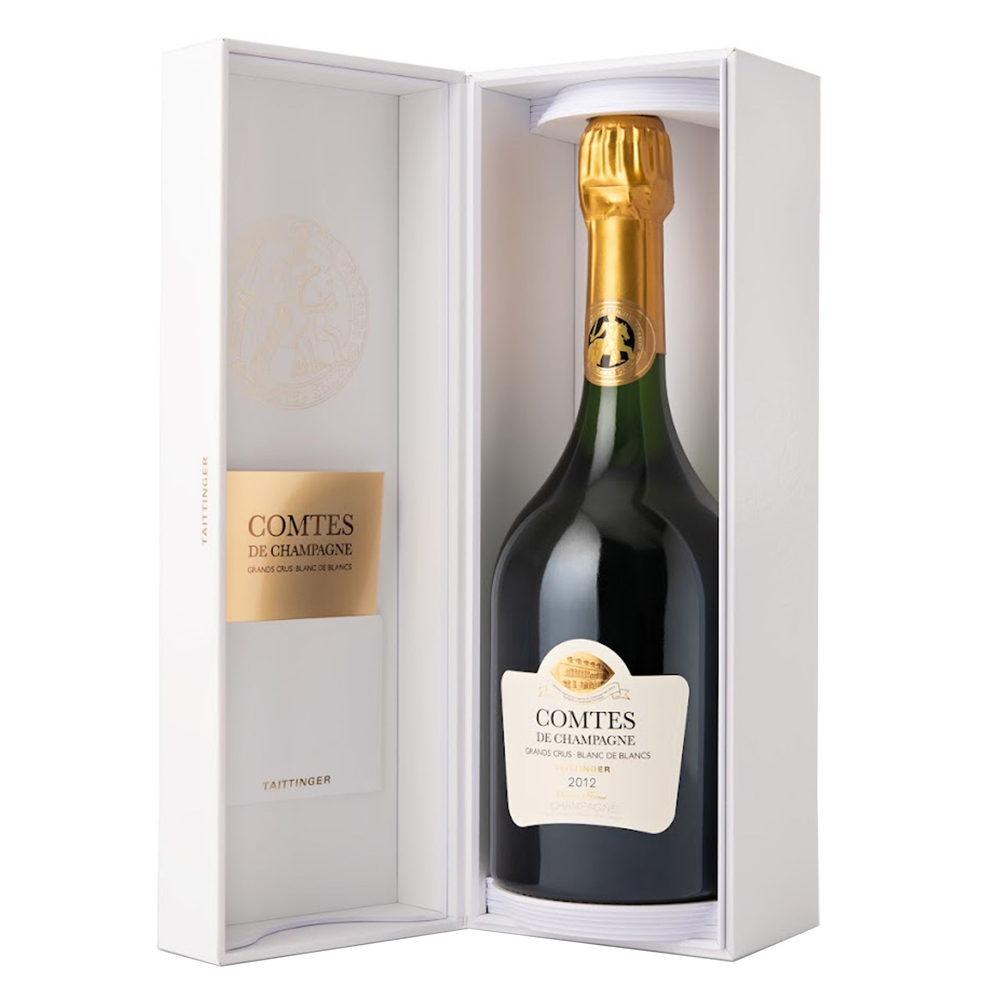 Champagne Blanc de Blancs Brut "Comtes de Champagne" 2014 - Taittinger (cofanetto)