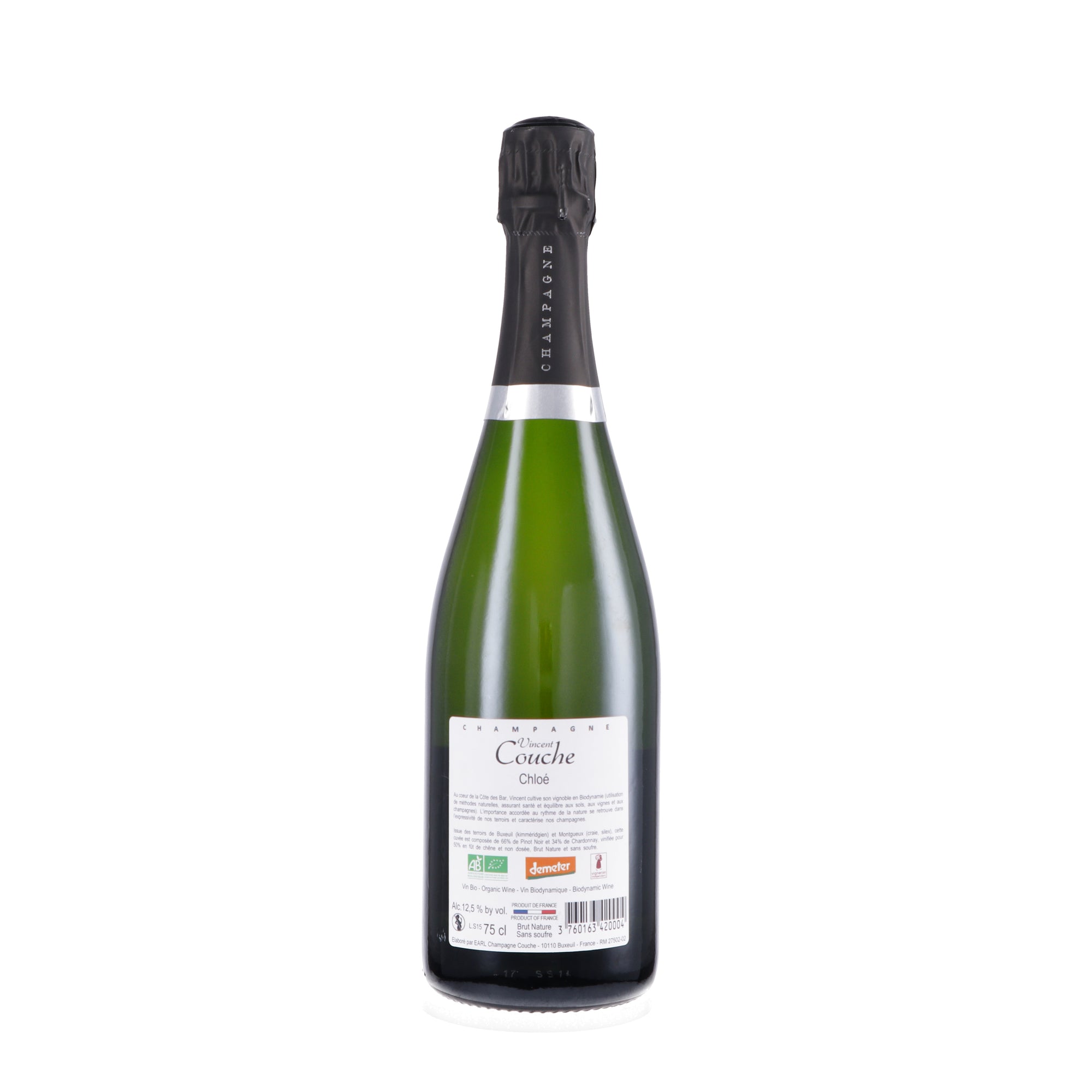 Champagne Dosage Zéro "Chloé" - Vincent Couche