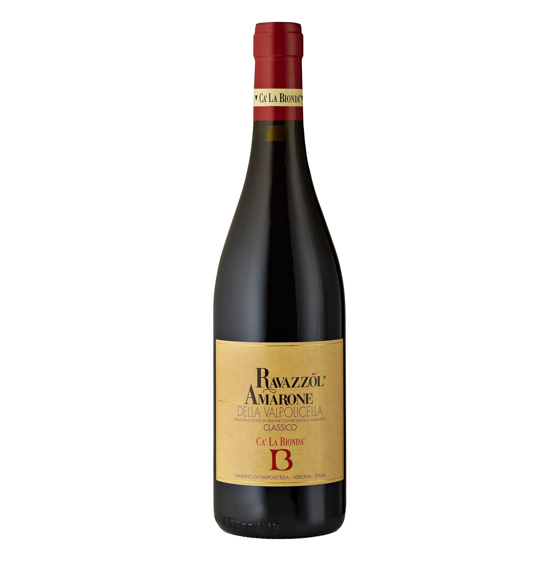 Amarone della Valpolicella Classico DOCG ”Ravazzòl” 2019 - Ca’ La Bionda