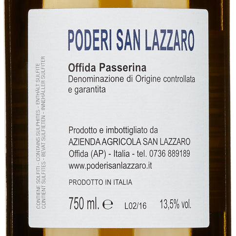 Marche Passerina IGT "Corolla" 2023 - Poderi San Lazzaro