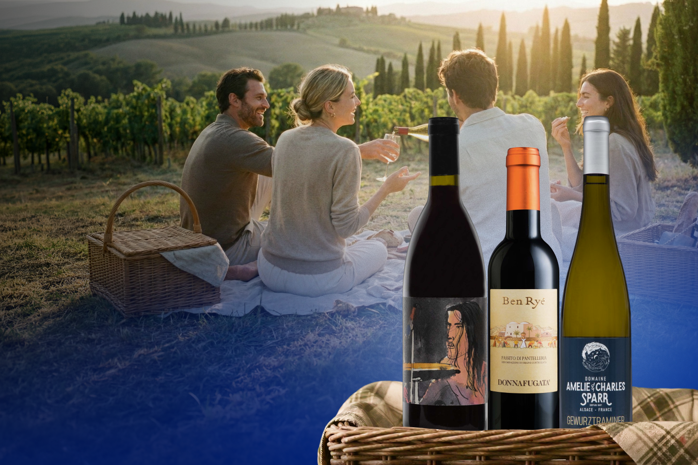 Pasa la Pascua con quien quieras, pero con los mejores vinos.