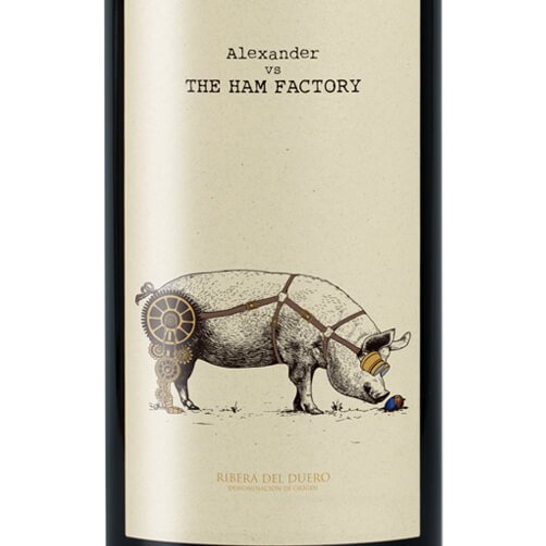 Ribera del Duero DO “Alexander Vs The Ham Factory” 2015 - Casa Rojo