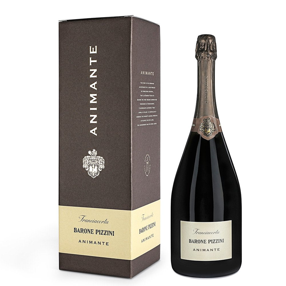 Franciacorta Extra Brut DOCG "Animante" Magnum - Barone Pizzini (astuccio)