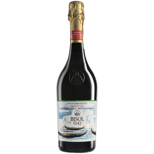 Valdobbiadene Prosecco Superiore Brut DOCG "I Gondolieri" 2024 - Bisol 1542