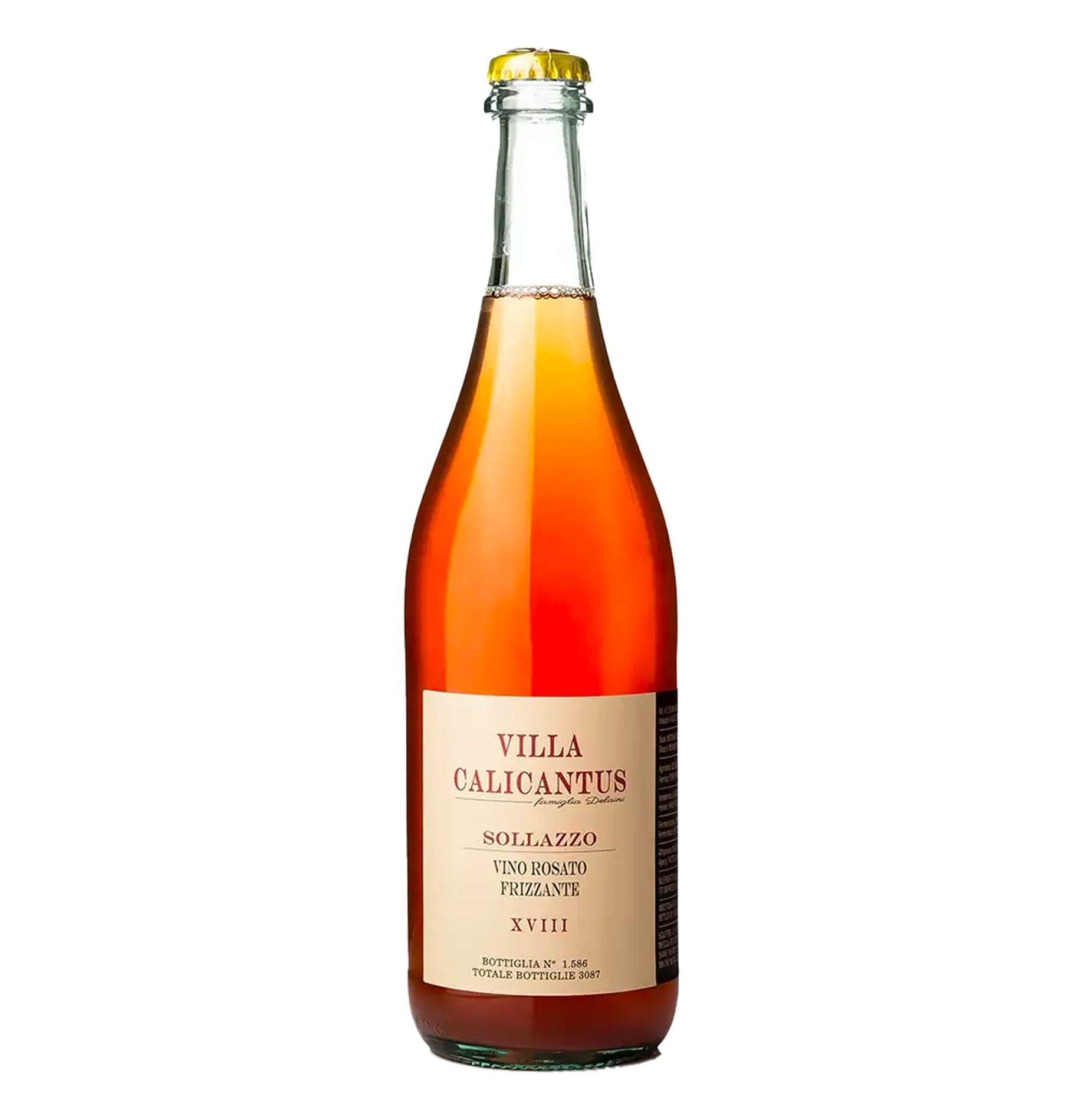 Vino Rosato Frizzante "Sollazzo" - Villa Calicantus