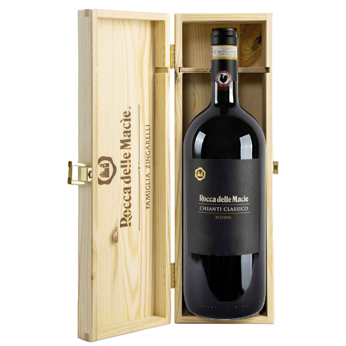 Chianti Classico Riserva DOCG "Rocca delle Macie" 2023 Magnum - Rocca delle Macìe (cassetta di legno)