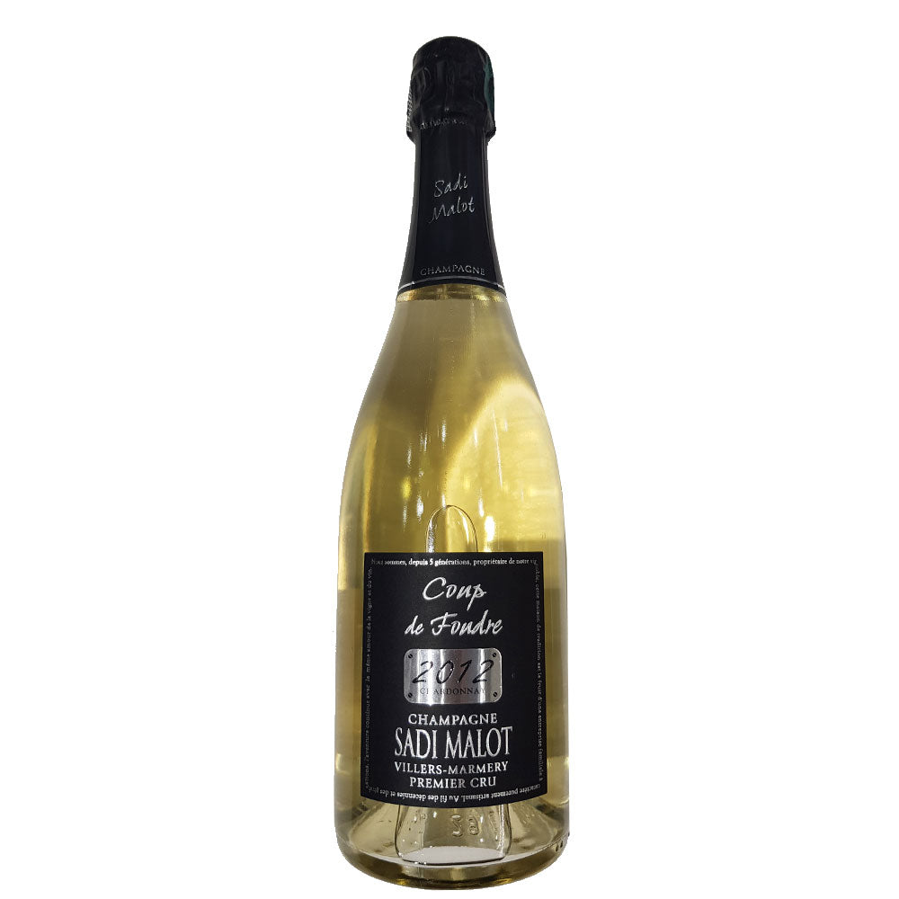 Champagne Brut Blanc de Blancs 1er Cru "Coup de Foundre" 2014 - Sadi Malot