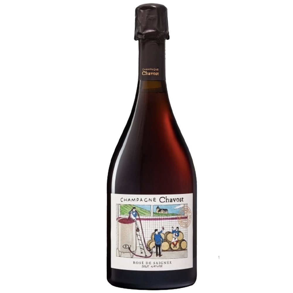 Champagne Brut Nature Rosé de Saignée - Chavost