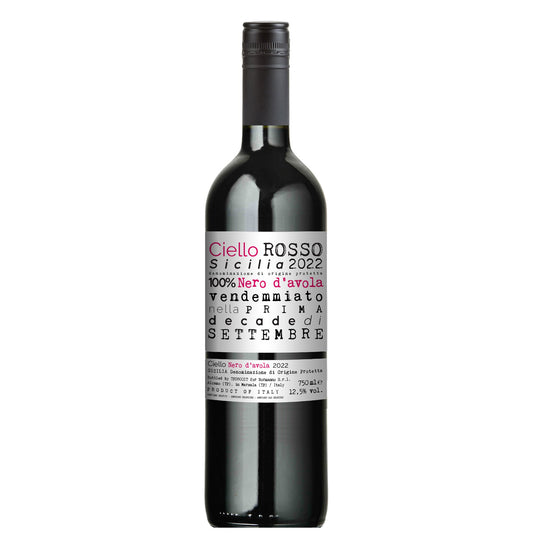 Sicilia Nero d'Avola DOC "Ciello" 2023 - Ciello (tappo a vite)