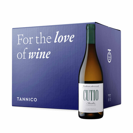 Cariñena Macabeo Blanco DOCa “CUTIO” 2022 - Bodegas Familia Navascués (x6)