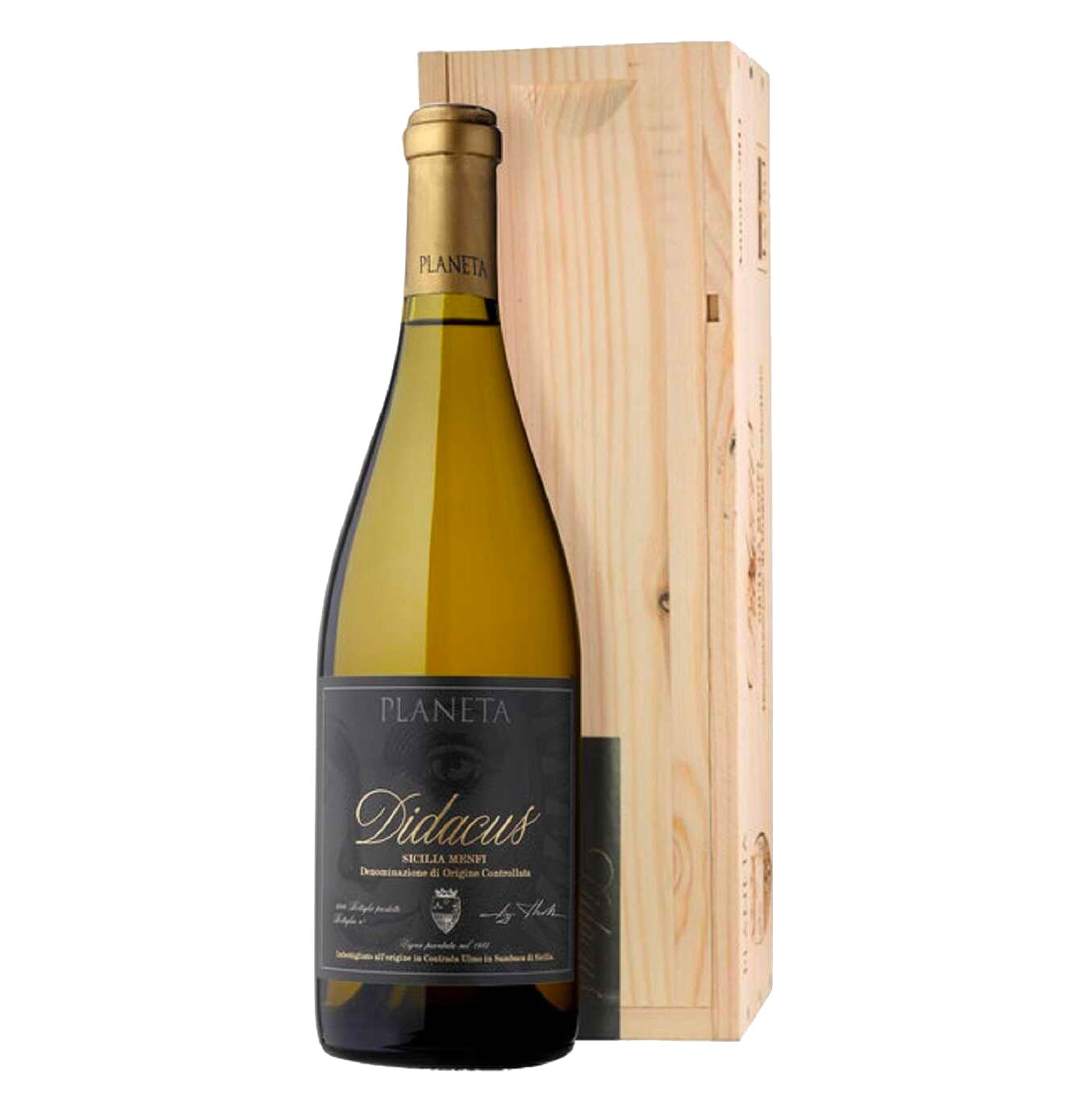 Sicilia Menfi Chardonnay DOC "Didacus" 2023 - Planeta (cassetta dei legno)