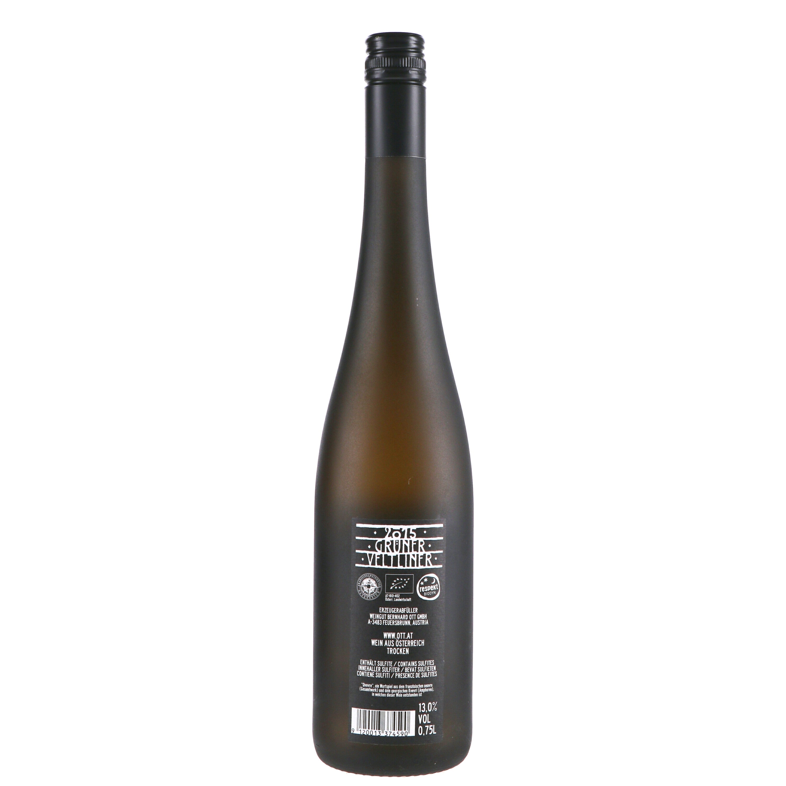 Wagram DO Grüner Veltliner Qvevre 2015 - Weingut Ott 
