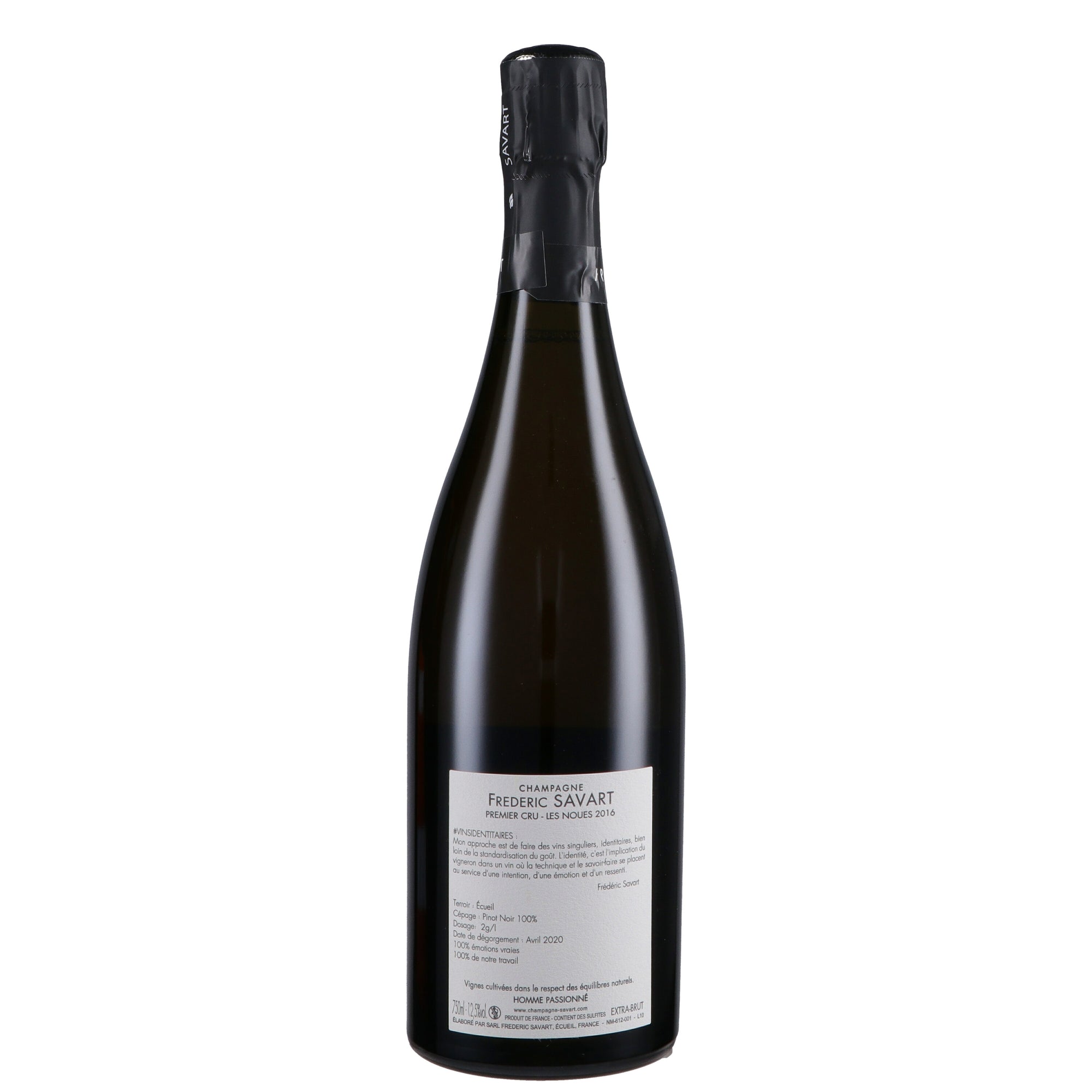 Champagne Extra Brut “Les Noues” 2021 - Frédéric Savart