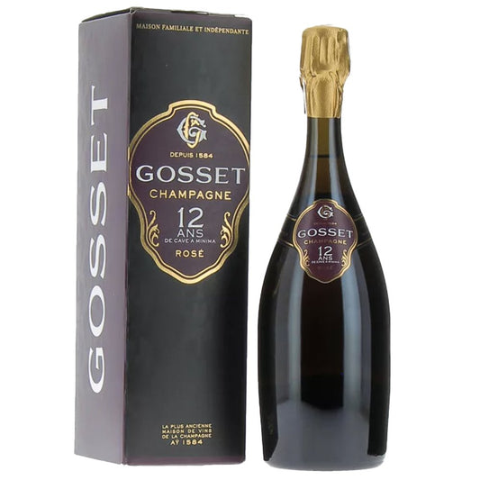 Champagne Brut Rosé "12 Ans De Cave A Minima" - Gosset (astuccio)