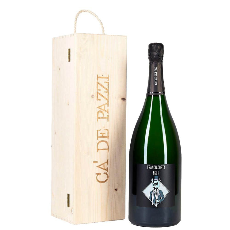 Franciacorta Brut Docg Magnum I Cà de Pazzi (cassetta di legno)