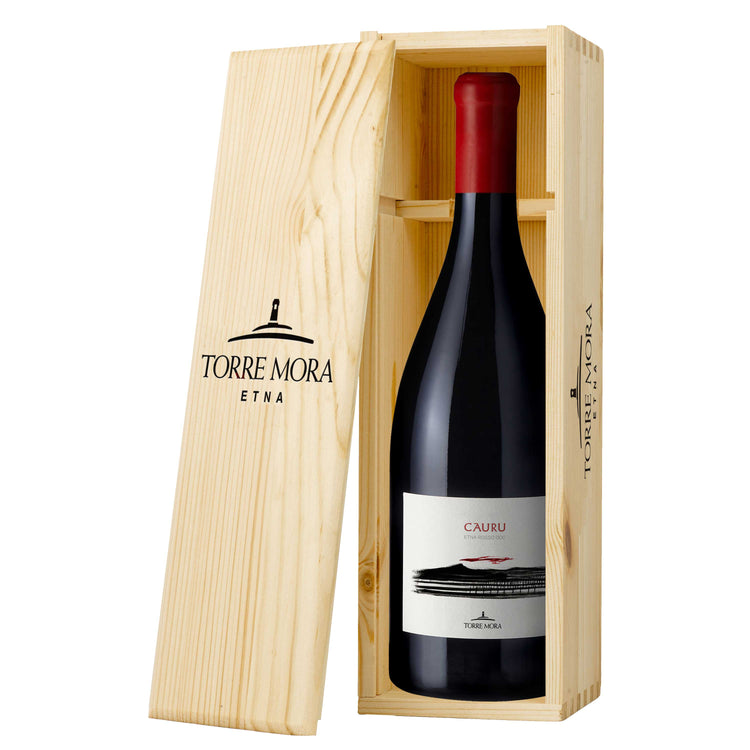 Etna Rosso DOC "Cauru" 2022 Magnum - Torre Mora (cassetta di legno)