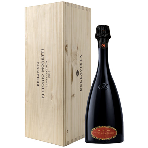 Franciacorta Extra Brut Riserva DOCG “Vittorio Moretti” 2018 - Bellavista (cassetta di legno)