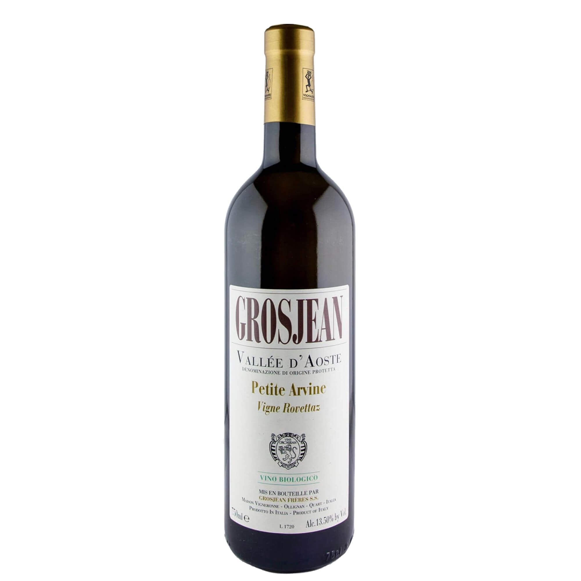 Valle d'Aosta Petite Arvine DOC "Vigne Rovettaz" 2025 - Grosjean