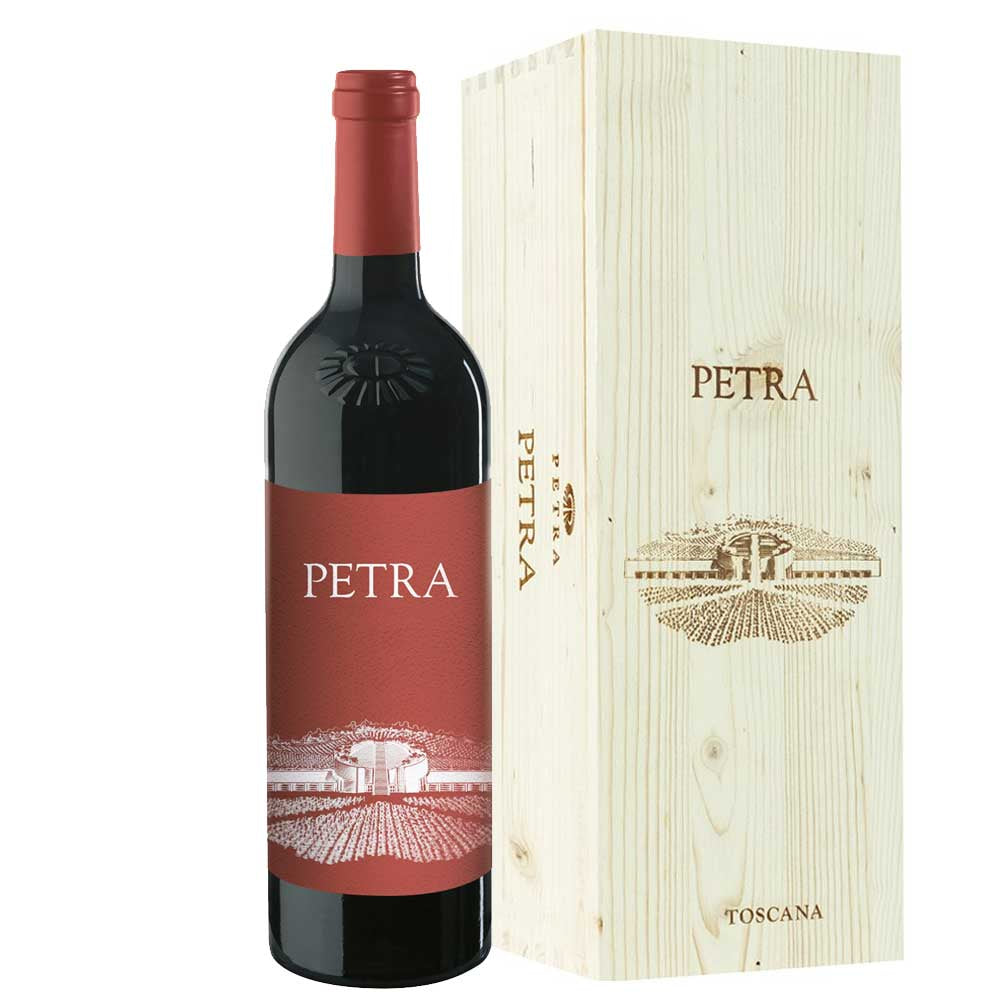 Toscana Rosso IGT "Petra" 2023 - Petra (cassetta di legno)