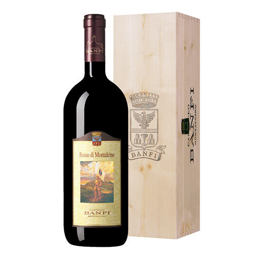 Rosso di Montalcino DOC 2023 Magnum - Banfi (cassetta di legno)