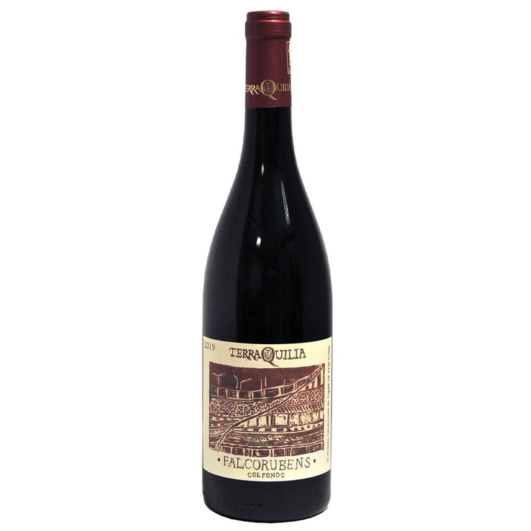 Lambrusco dell'Emilia Rosso Frizzante IGT “falcorubens col fondo” 2019 - Terraquilia