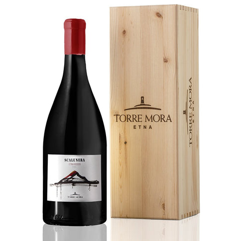 Etna Rosso DOC "Scalunera" 2021 Magnum - Torre Mora (cassetta di legno)