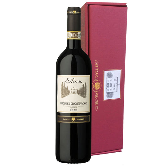 Vino Nobile di Montepulciano DOCG "Silìneo" 2020 - Fattoria del Cerro, Tenute del Cerro (astuccio)