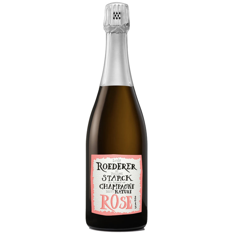 Champagne Brut Nature Rosé "Philippe Starck" Millésimé 2015 - Louis Roederer