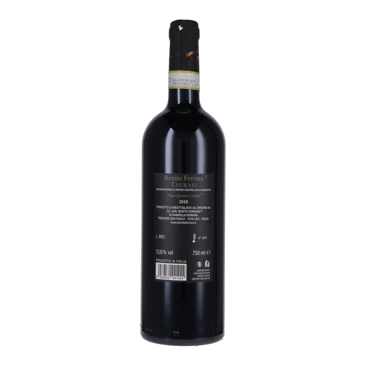 Taurasi DOCG “Vigna Quattro Confini” 2020 - Benito Ferrara