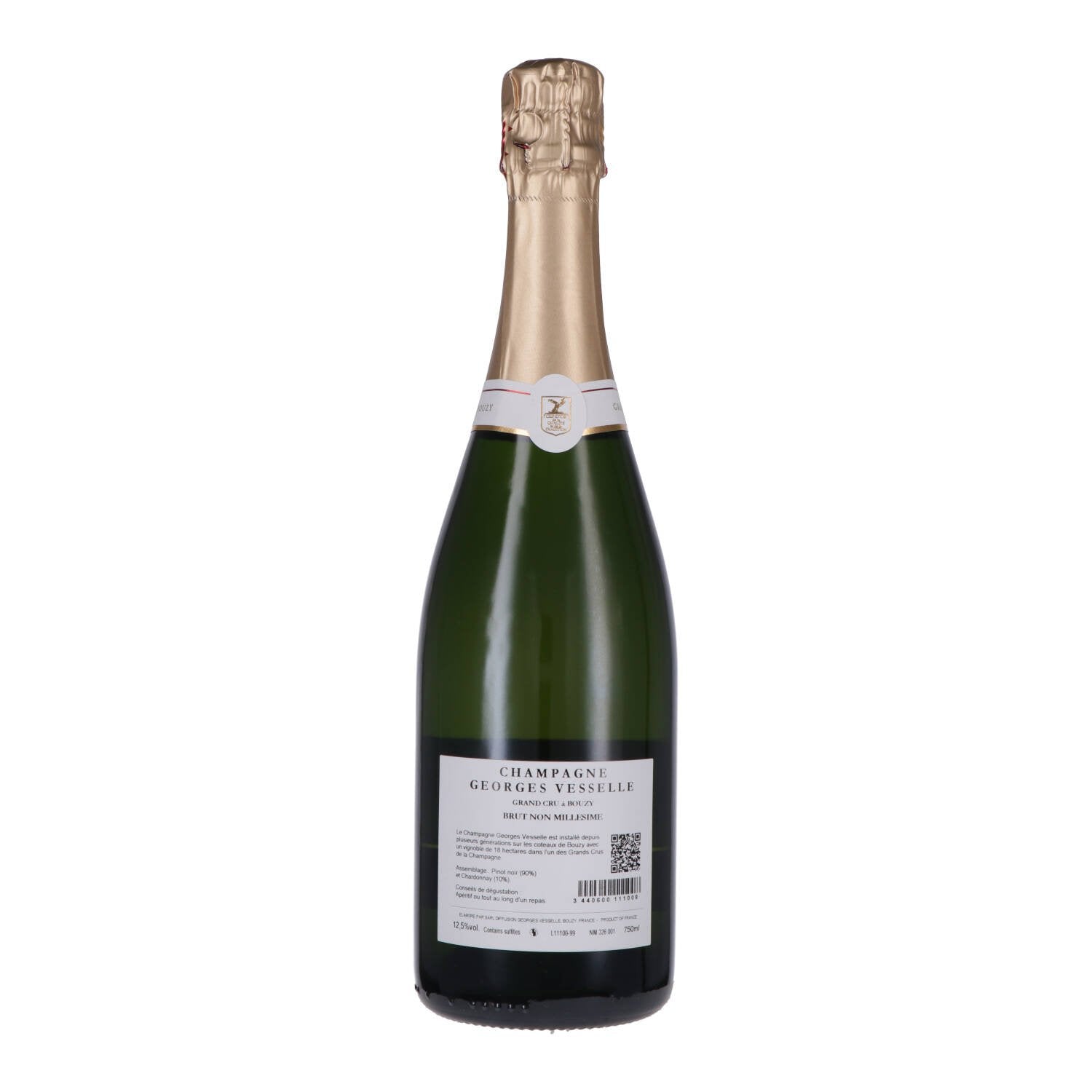 Champagne Brut Grand Cru AOC - Georges Vesselle