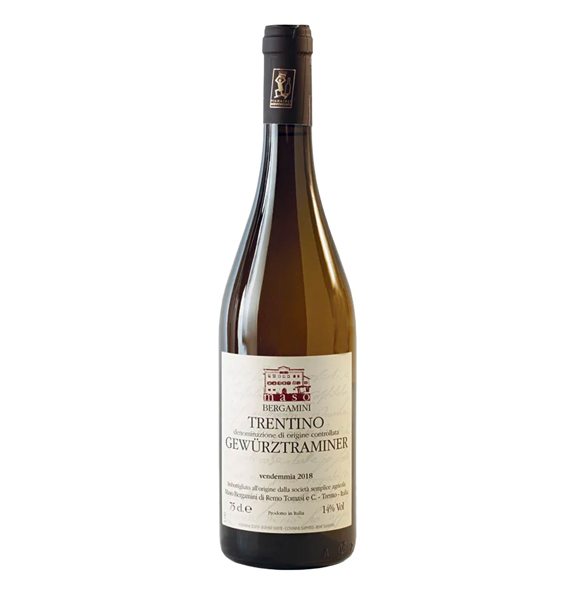 Trentino DOC Traminer Bio 2025 - Maso Bergamini