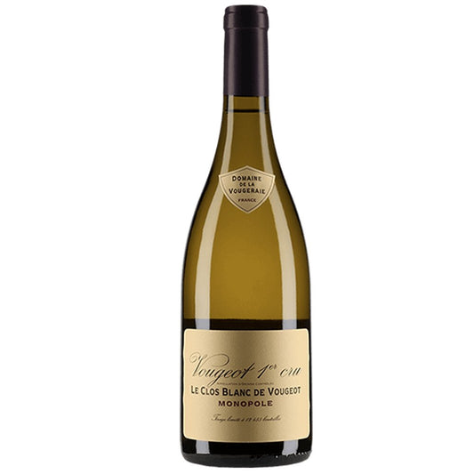 Vougeot 1er Cru "Le Clos Blanc de Vougeot " Monopole 2020 - Domaine de la Vougeraie